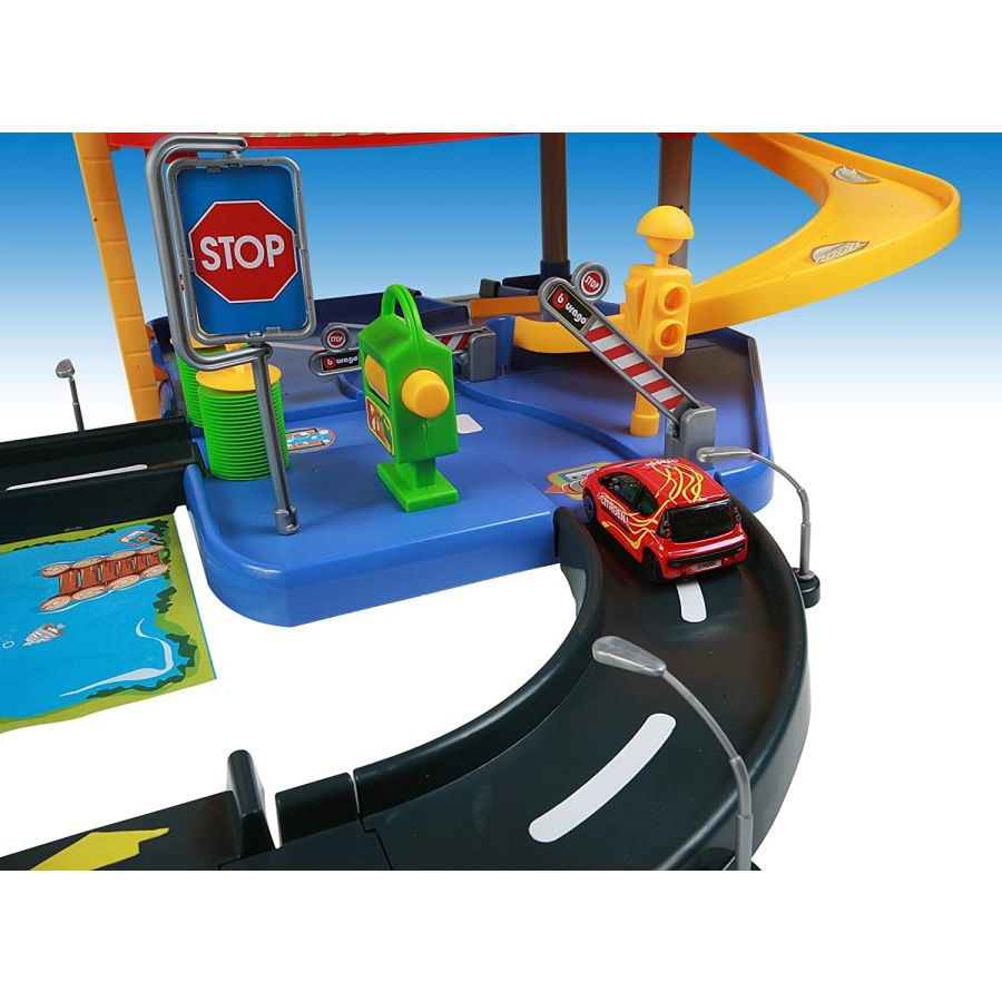 Buy Bburago Collezione Streetfire Parking Playset | Yallatoys.com