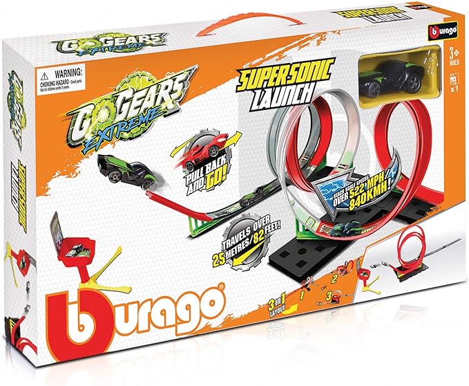 Buy Bburago Go Gears Extreme Supersonic Launch | Yallatoys.com