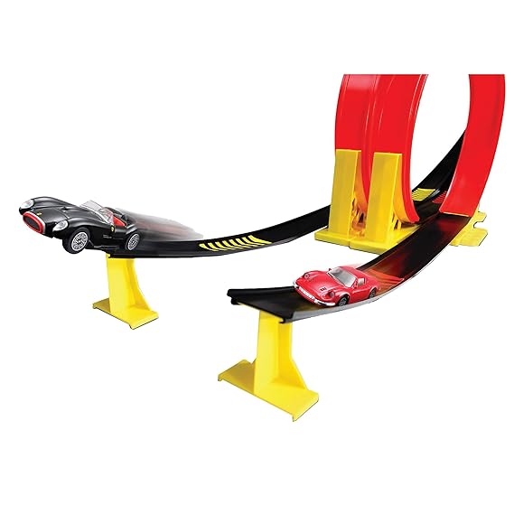 Buy Bburago Ferrari R And P Dual Loop Playset | Yallatoys.com