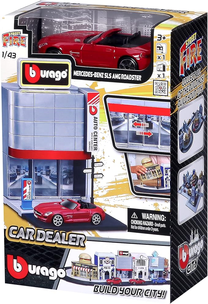 Buy Bburago City Car Dealer Set | Yallatoys.com
