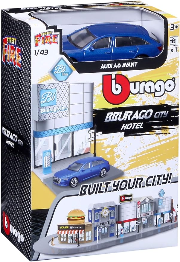 Buy Bburago City Police Station Set (Sold Separately Subject To Availability) | Yallatoys.com