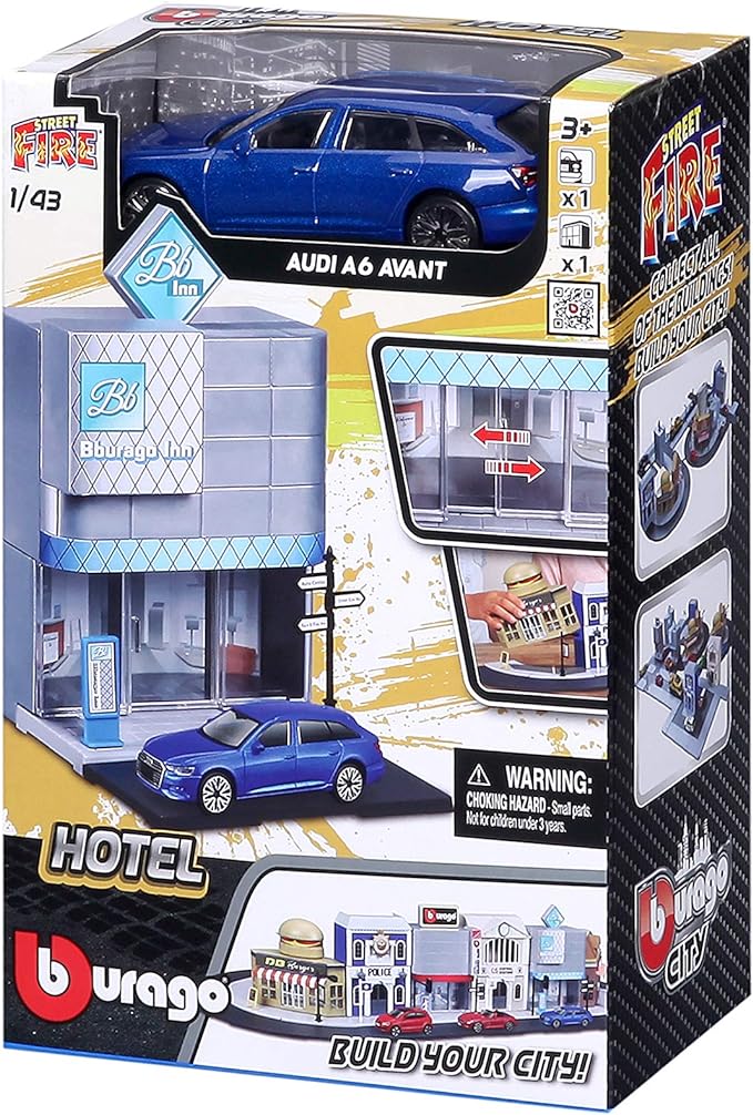Buy Bburago Hotel City Playset | Yallatoys.com