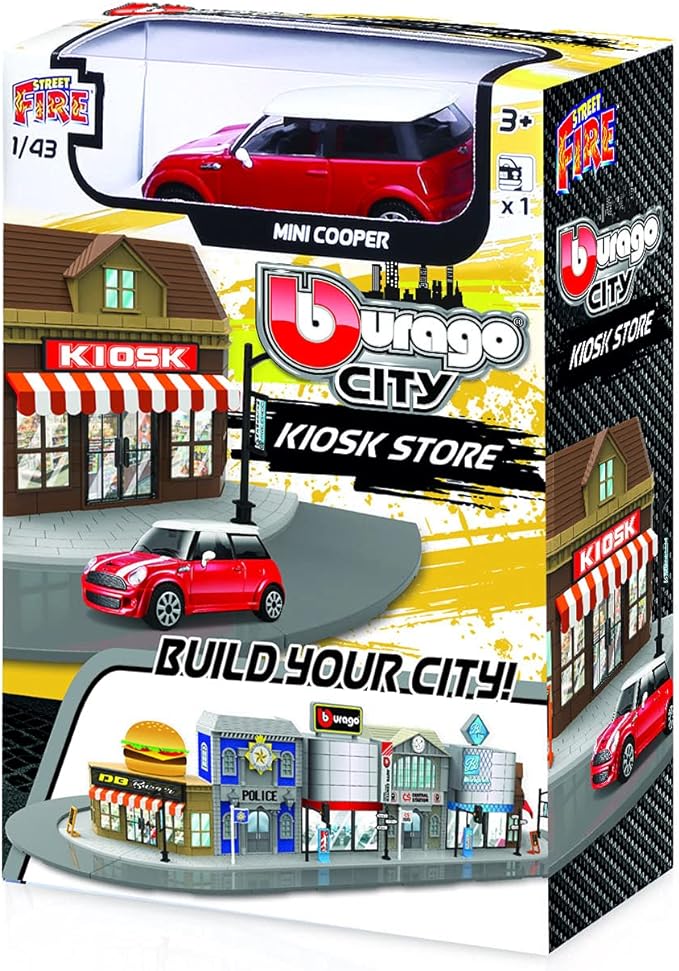 Buy Bburago City Kiosk Set | Yallatoys.com