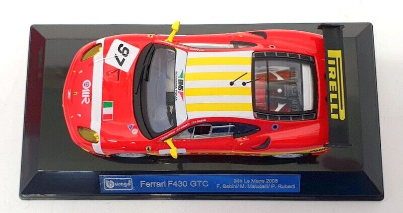 Buy Bburago Ferrari Racing F430 GTC 2008 Red Scale  1:43 | Yallatoys.com