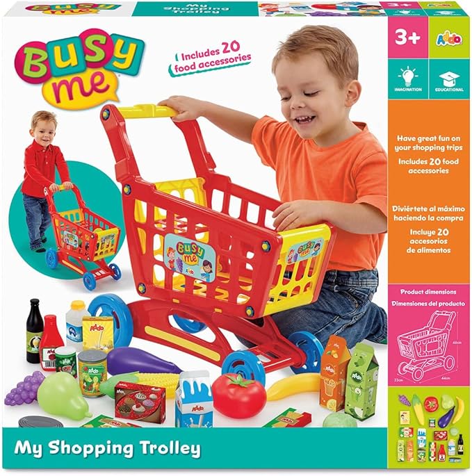 Buy Addo Busy Me Shop Trolley Pack | Yallatoys.com