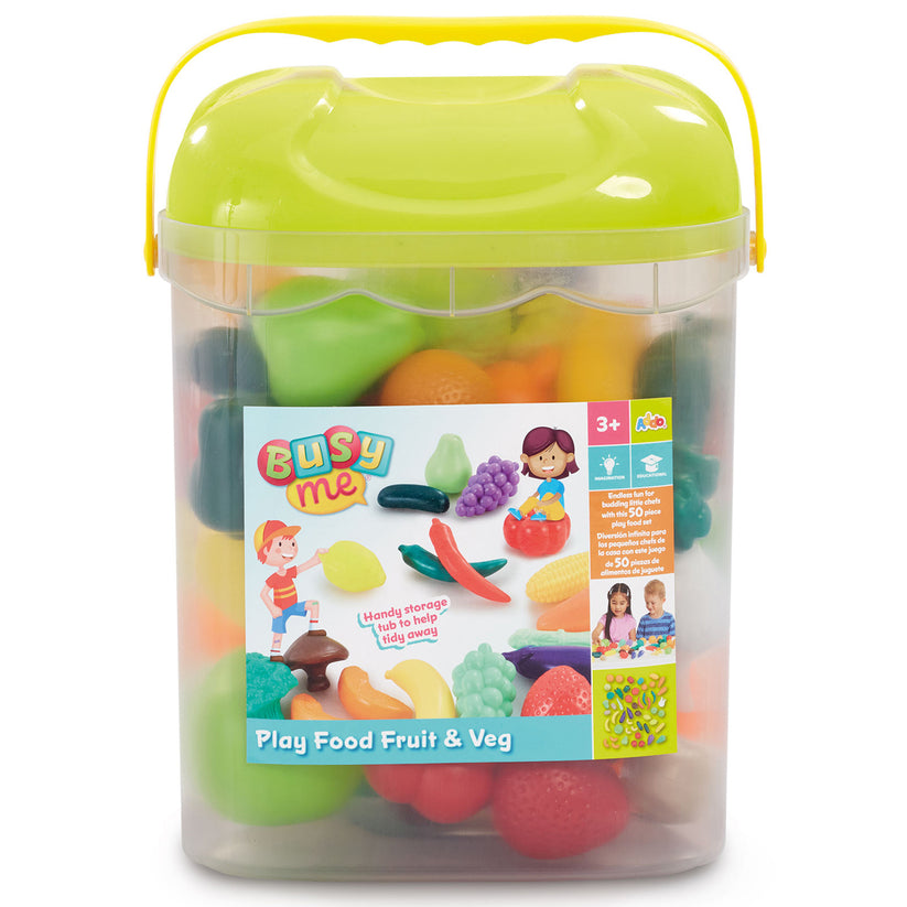 Buy Addo Busy Me Fruit Vegetable 50pcs Set | Yallatoys.com