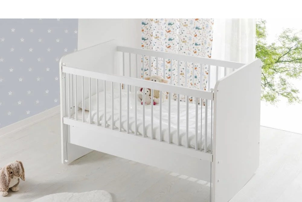 Babywhen Swinging Bedside Cradle White BabyWhen Yallatoys