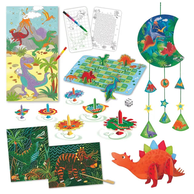 Buy Box Candiy Dino Adventure Travel Suitcase Multi Craft and Activity Set | Yallatoys.com