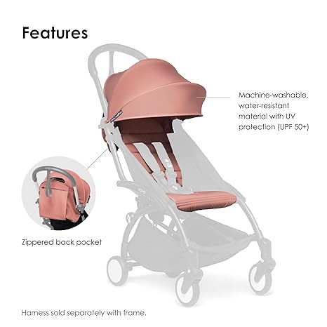 Babyzen YOYO Stroller Ginger 6m+ Color Pack BABYZEN Yallatoys