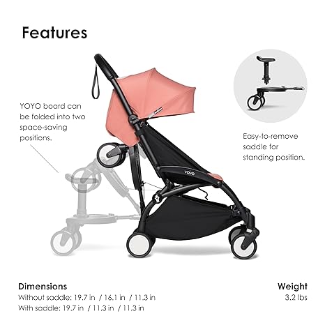 Babyzen YOYO Stroller Board Black BABYZEN Yallatoys