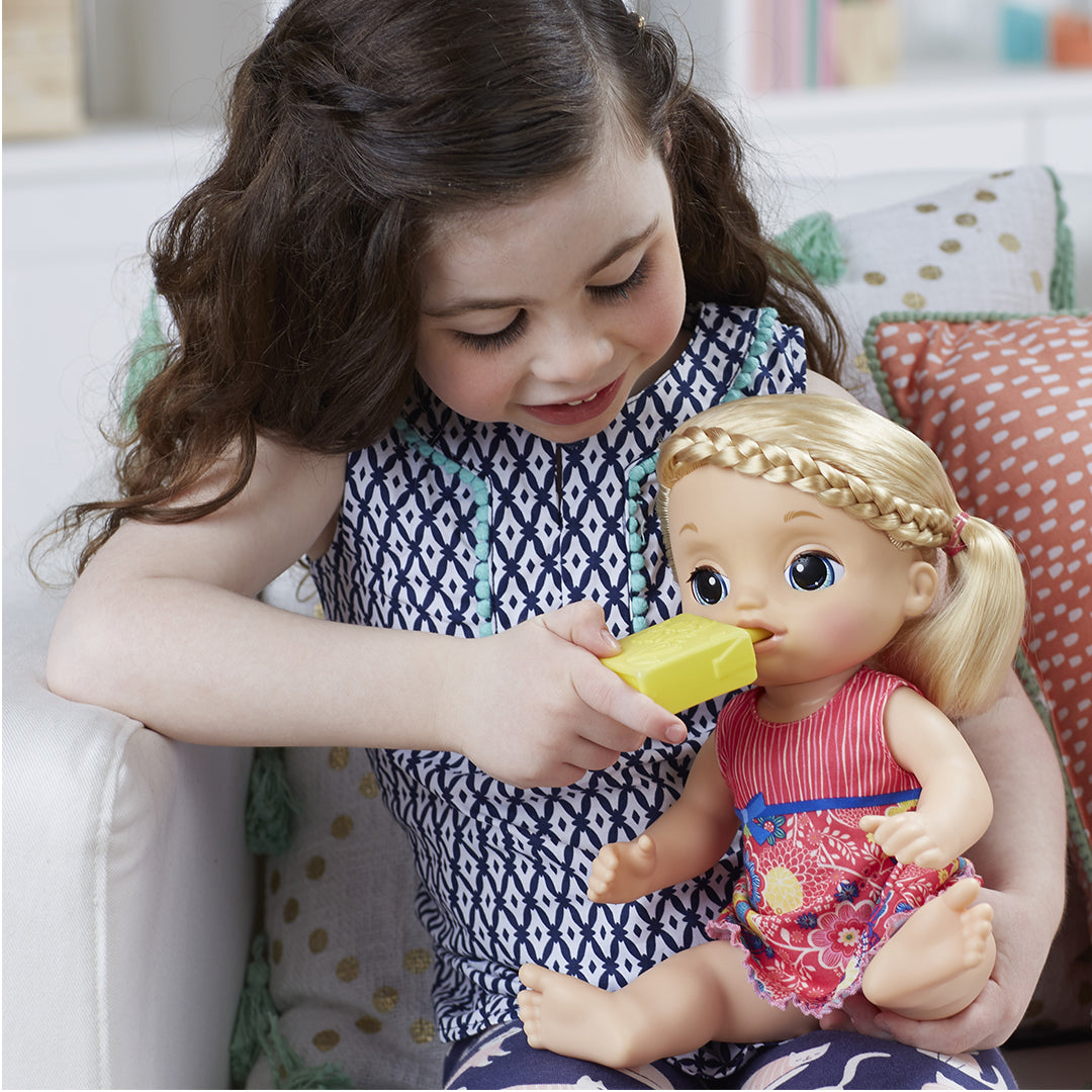 Buy Baby Alive & Furreal Sweet Tears Baby Blonde Hair | Yallatoys.com