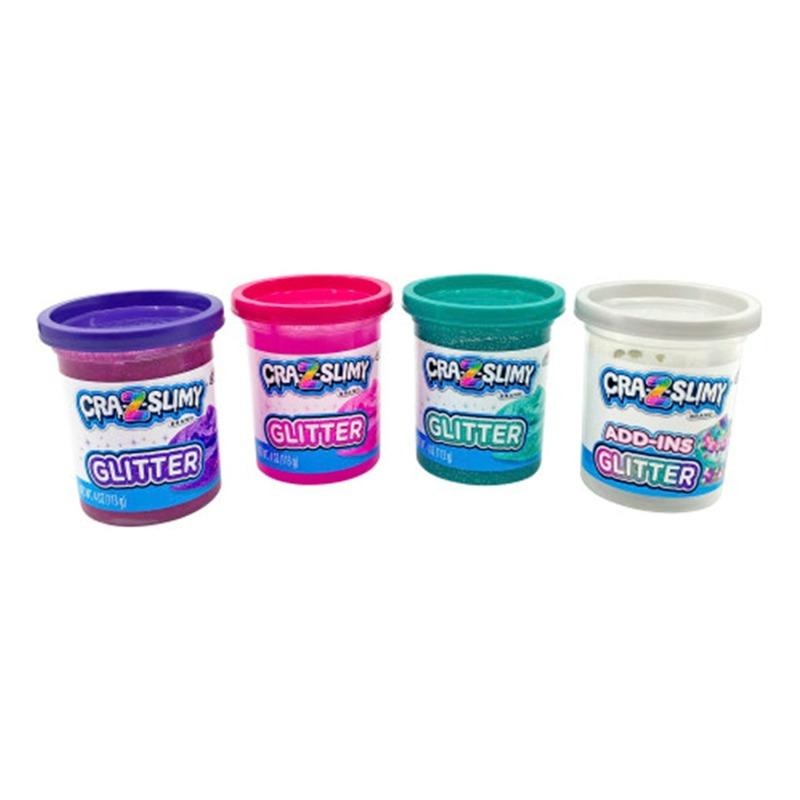 Buy Crazslimy Glitter 4pack | Yallatoys.com