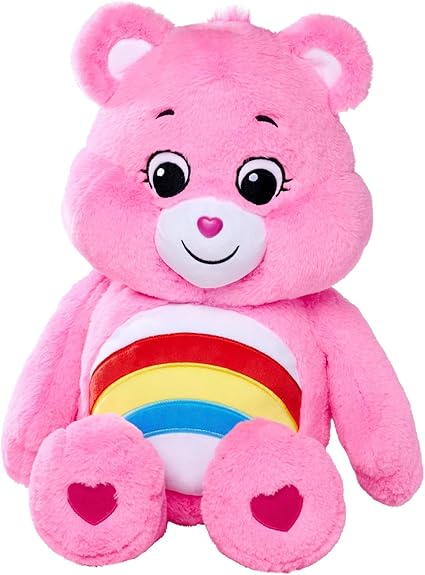 Buy Care Bears Cheer Plush Toy Bear 60 cm Pink | Yallatoys.com