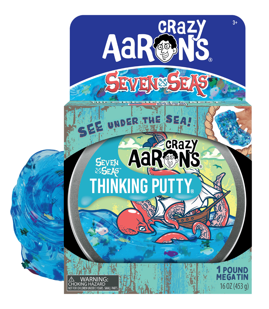Buy Crazy Aarons Seven Seas Thinking Putty Mega Tin | Yallatoys.com