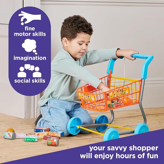 Buy Casdon Shopping Trolley Set  | Yallatoys.com
