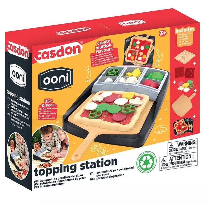 Buy Casdon Ooni Pizza Topping Station Play Set | Yallatoys.com