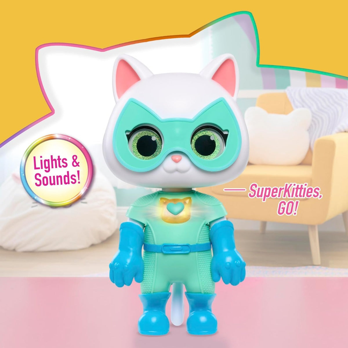 cat toy lights sound