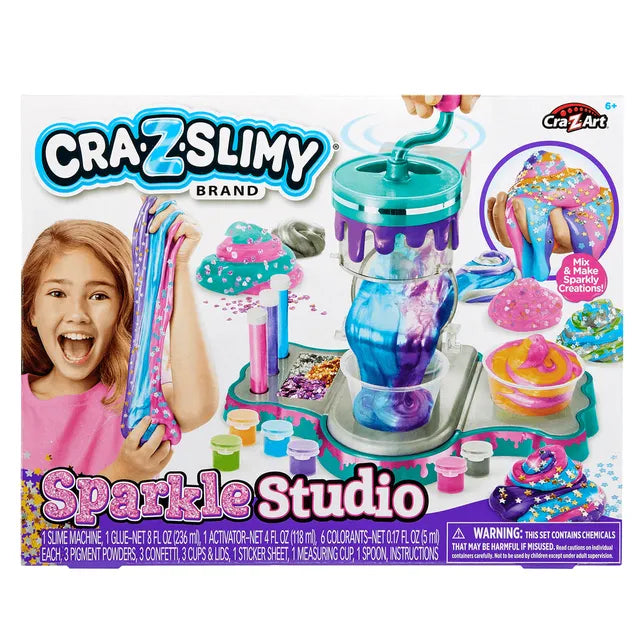 Buy Crazslimy Glitter Sparkle Studio Kit | Yallatoys.com