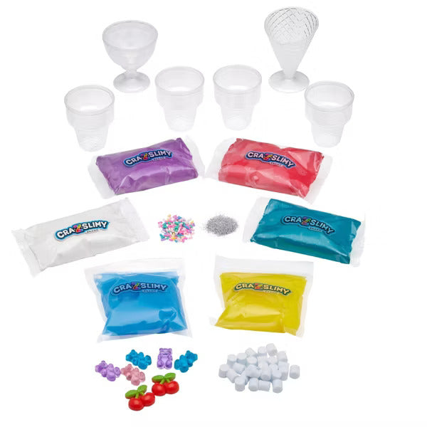 Buy CrazSlimy Ice Cream Party Slime Set | Yallatoys.com
