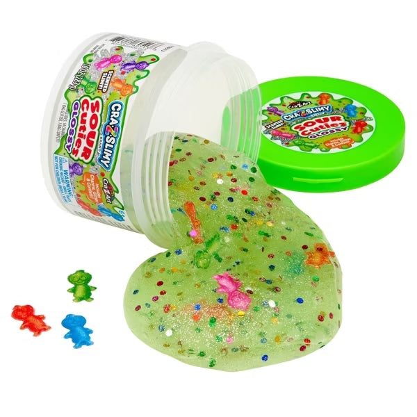 Buy CrazSlimy Dome Topper Jars Sour Cuties | Yallatoys.com