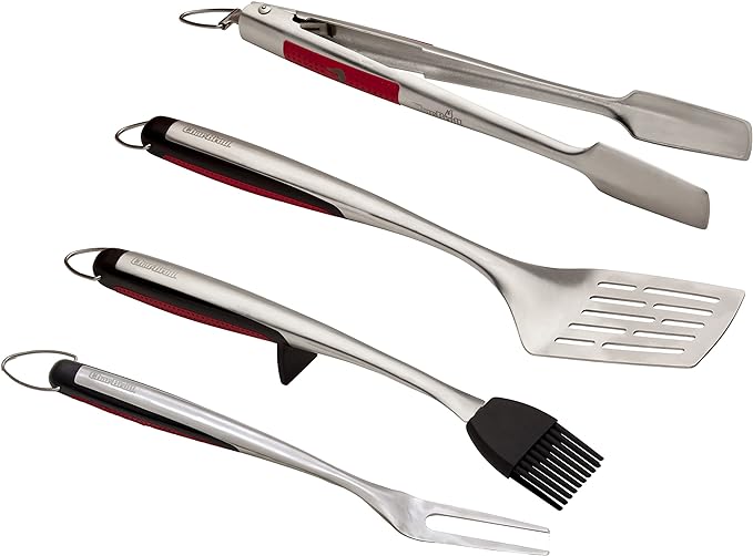 Buy Char Broil 4 Piece Comfort Grip Tool Set | Yallatoys.com