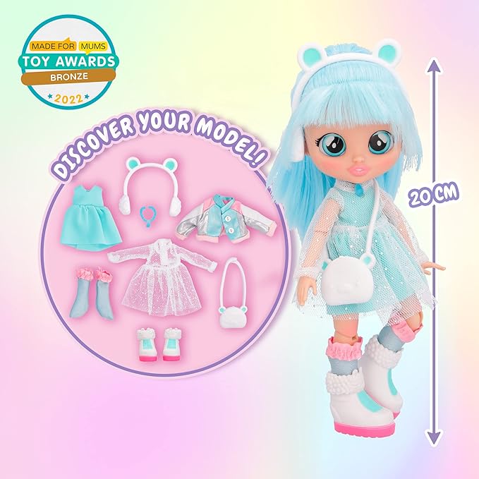 Buy Cry Babies BFF Kristal Fashion Doll Playset 8inch | Yallatoys.com