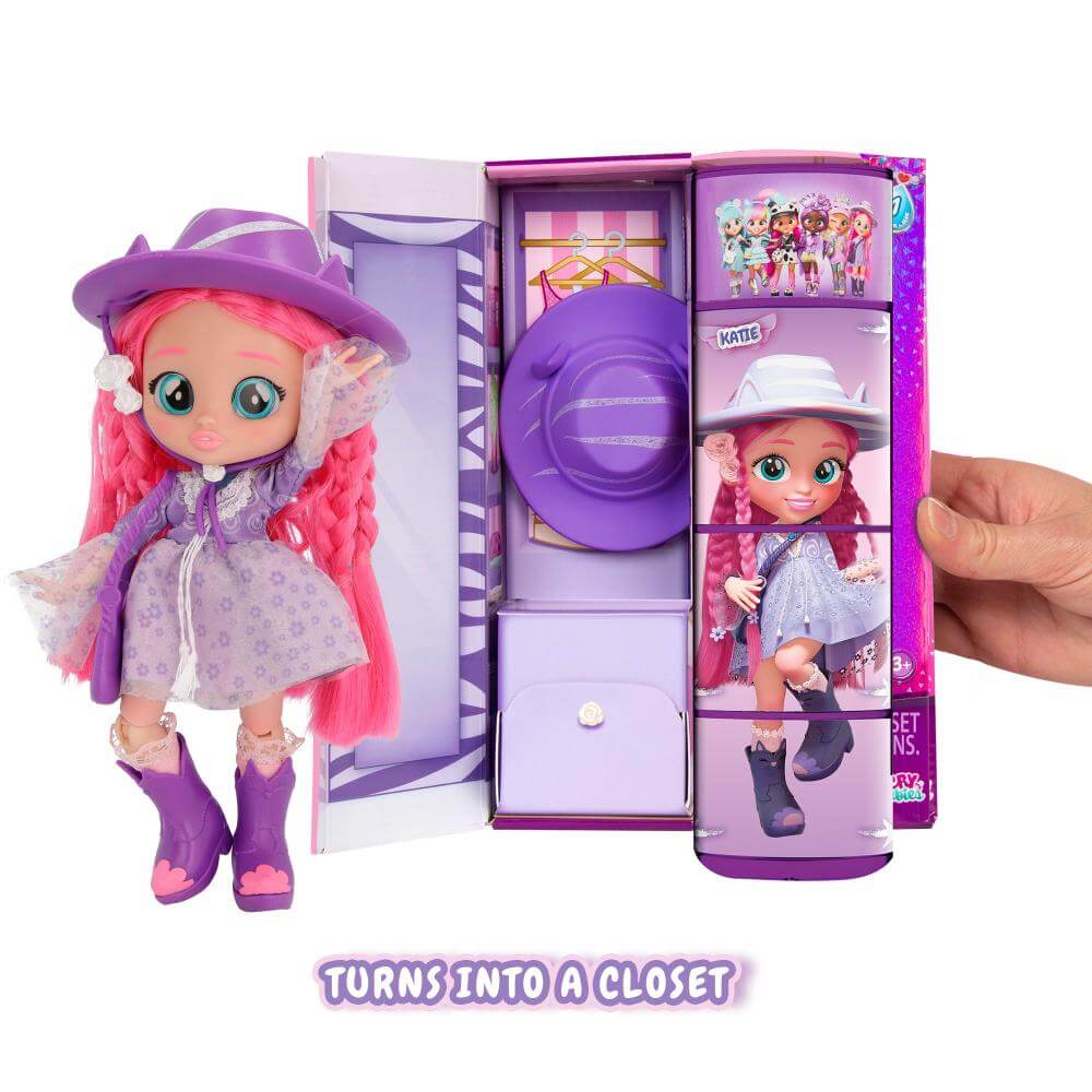 Buy Cry Babies BFF Katie Fashion Doll Playset 8inch | Yallatoys.com