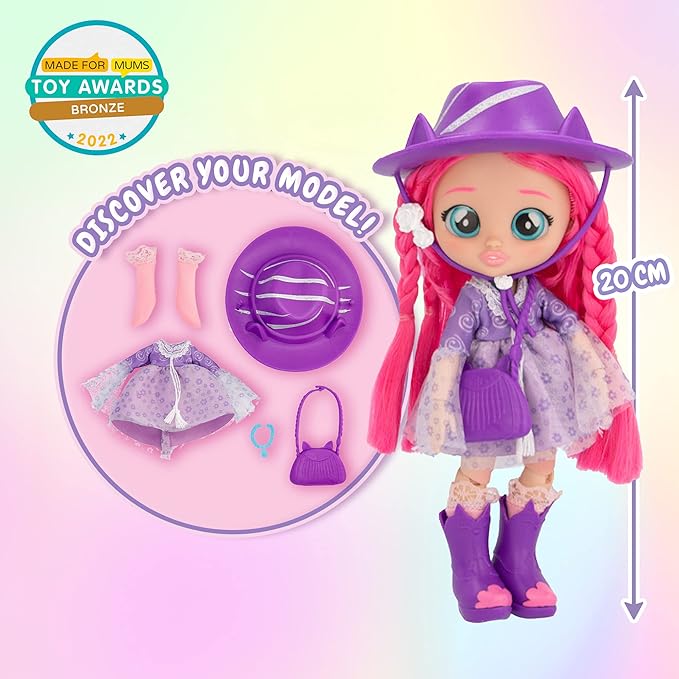 Buy Cry Babies BFF Katie Fashion Doll Playset 8inch | Yallatoys.com
