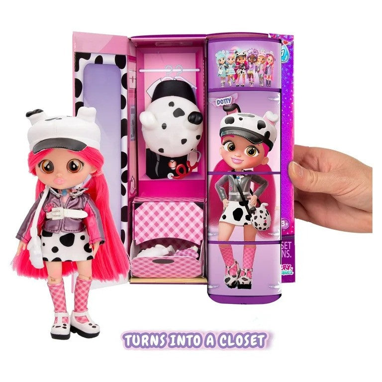 Buy Cry Babies BFF Dotty Fashion Doll Playset 8inch | Yallatoys.com