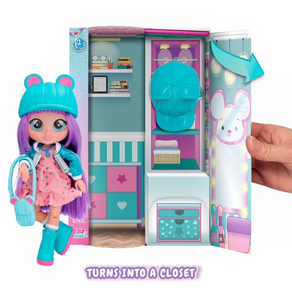 Buy Cry Babies BFF Lala Fashion Doll Playset 8inch | Yallatoys.com