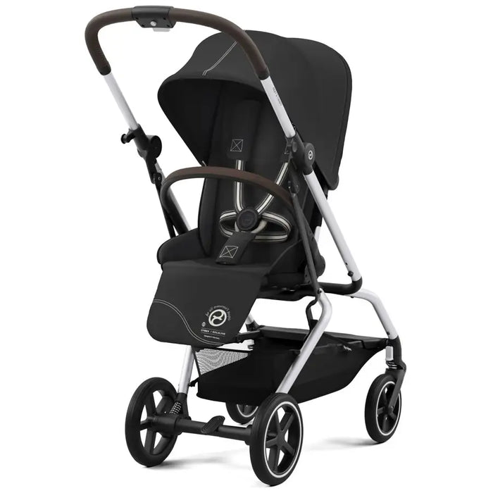 Cybex Eezy S Twist 2 SLV Black & Moon Black Stroller Cybex Yallatoys