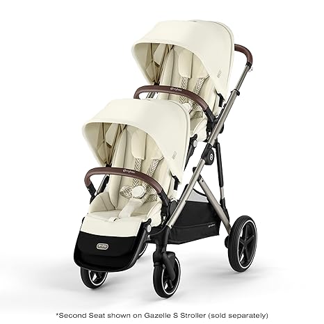 Cybex Gazelle S Second Seat Unit Seashell Beige & Light Beige Cybex Yallatoys