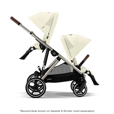 Cybex Gazelle S Second Seat Unit Seashell Beige & Light Beige Cybex Yallatoys