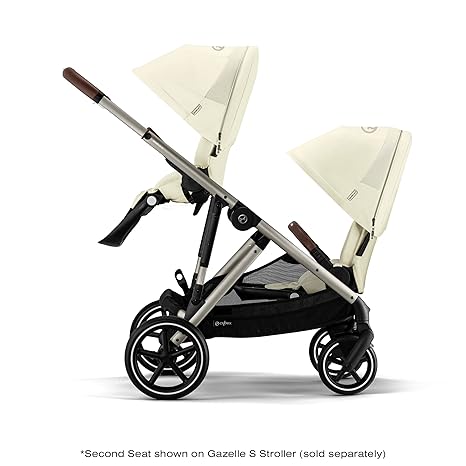 Cybex Gazelle S Second Seat Unit Seashell Beige & Light Beige Cybex Yallatoys