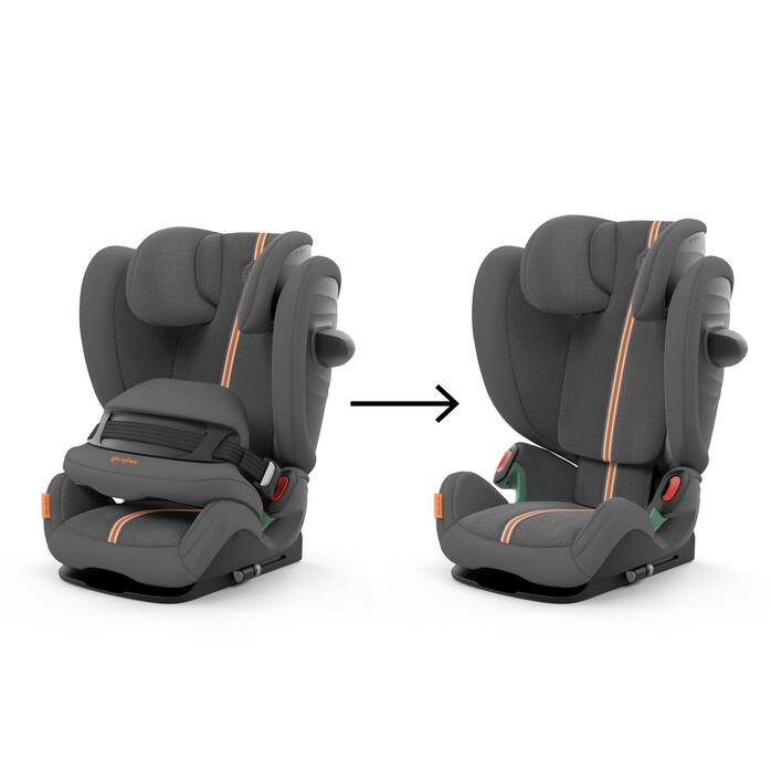 Cybex Pallas G I Size Plus Lava Grey Mid Gray Car Seat Cybex Yallatoys