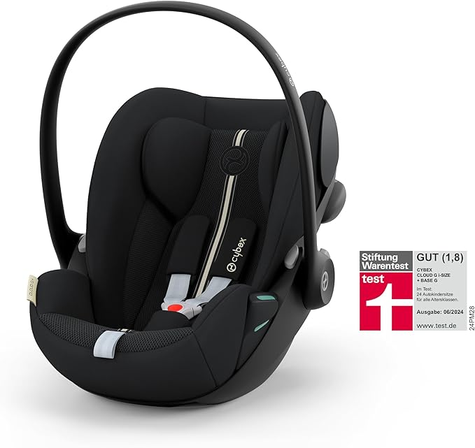 Cybex Cloud G I Size Plus Moon Black & Black PU1 Car Seat Cybex Yallatoys