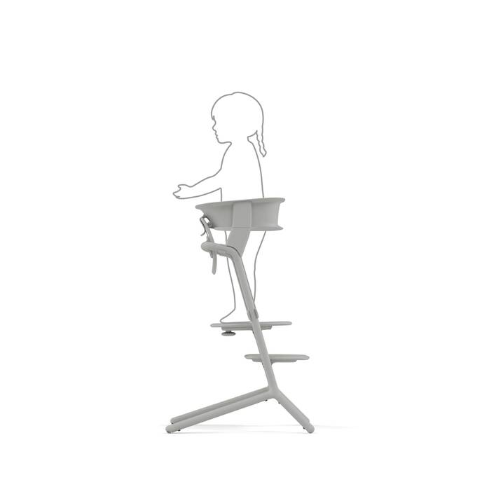 Cybex Lemo Learning Tower Set Suede Grey & Mid Grey Cybex Yallatoys