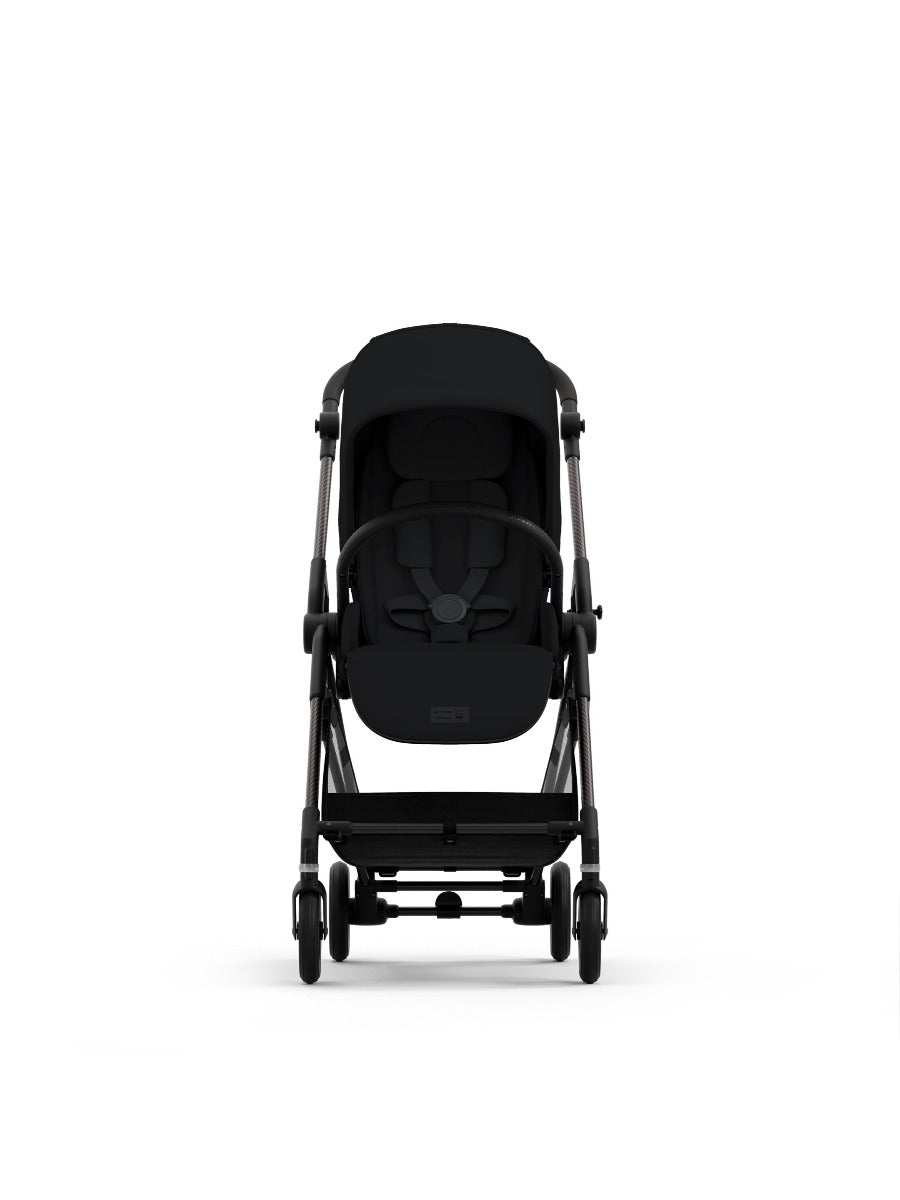 Cybex Melio Carbon Stroller Moon Black Stroller Cybex Yallatoys