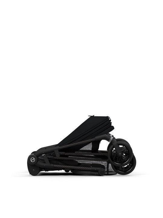 Cybex Melio Carbon Stroller Moon Black Stroller Cybex Yallatoys