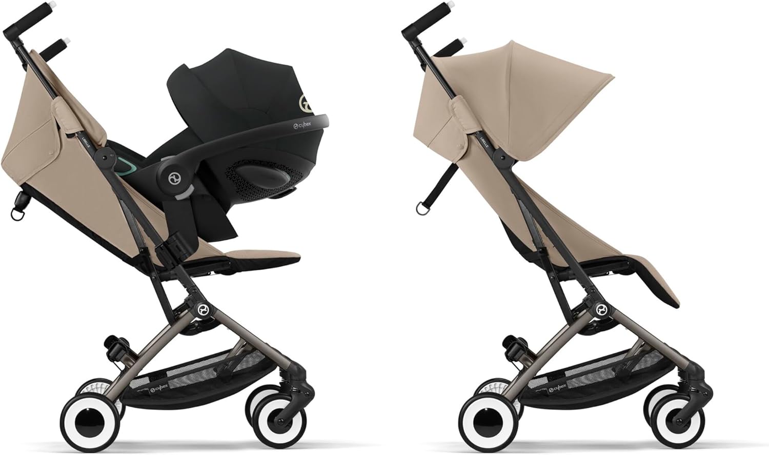 Cybex Libelle TPE Almond Beige Stroller Cybex Yallatoys