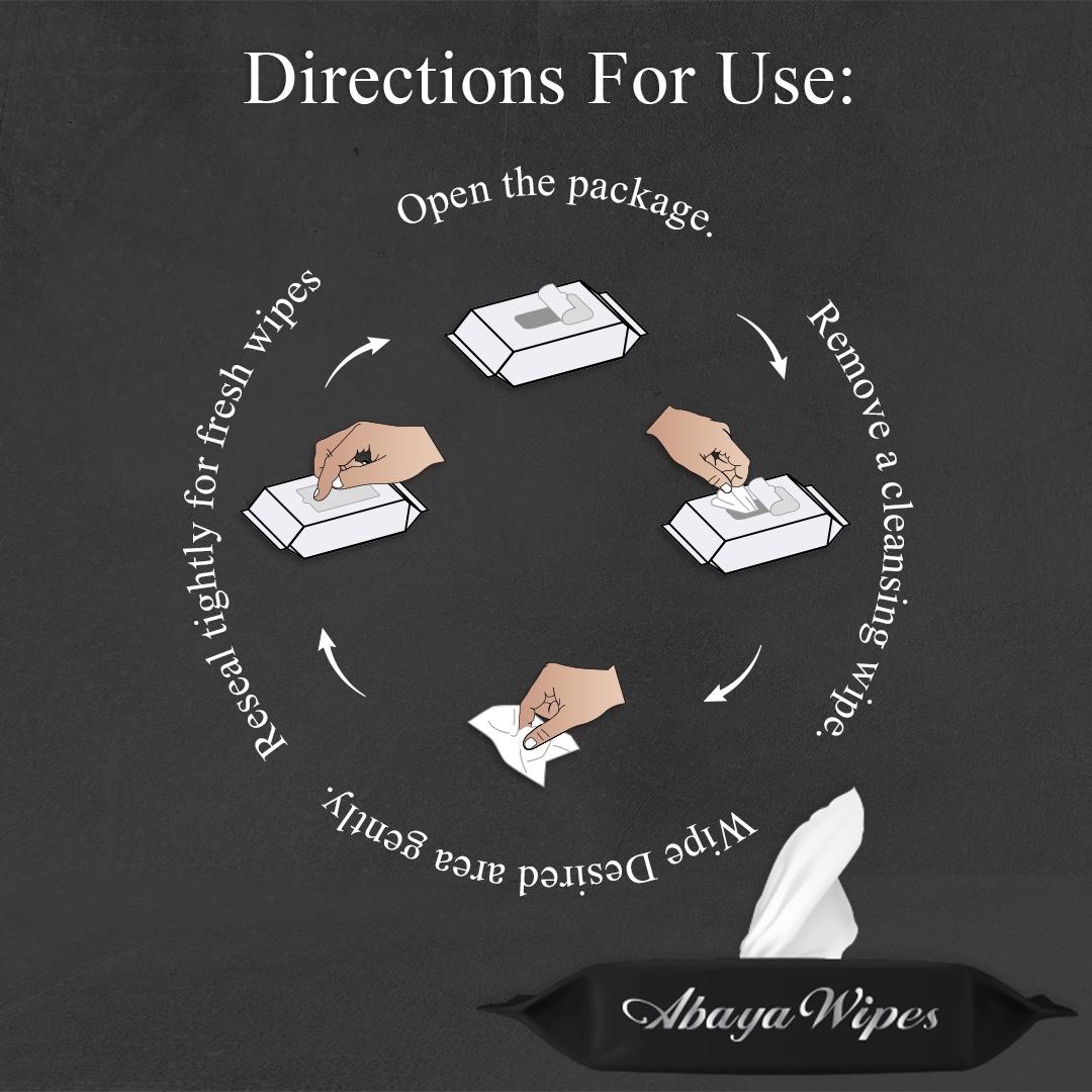 Cool & Cool Abaya Wipes Sachet 12 Pcs Cool & Cool Yallatoys