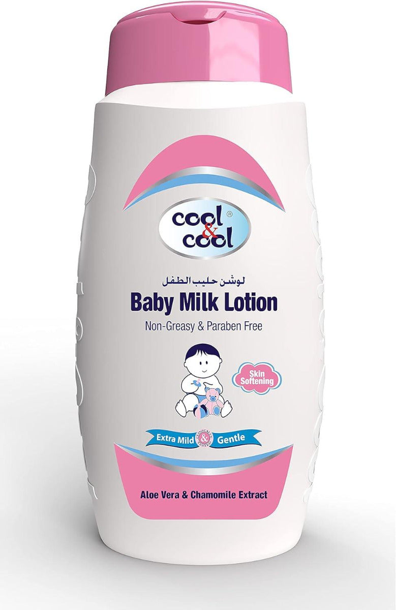Cool & Cool Baby Milk Lotion 250ml Cool & Cool Yallatoys