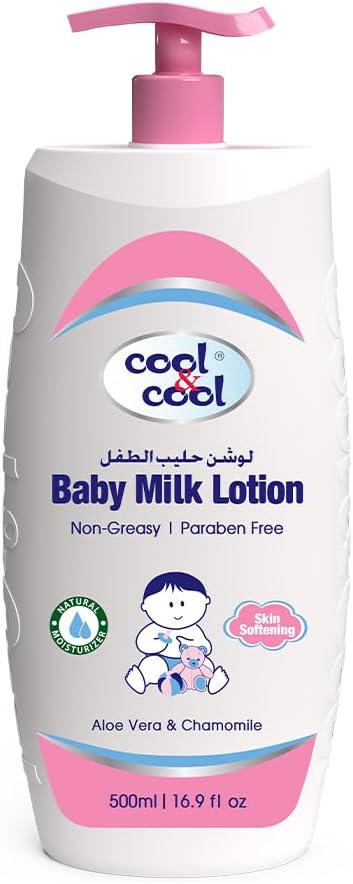 Cool & Cool Baby Milk Lotion 500ML Cool & Cool Yallatoys