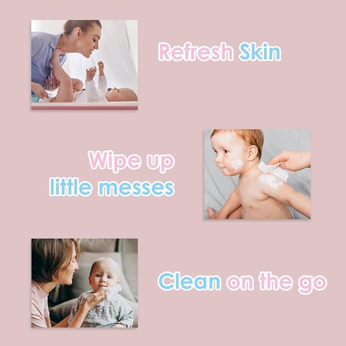 Cool & Cool Baby Wipes Ultra Soft 64+8 Pcs Free Cool & Cool Yallatoys
