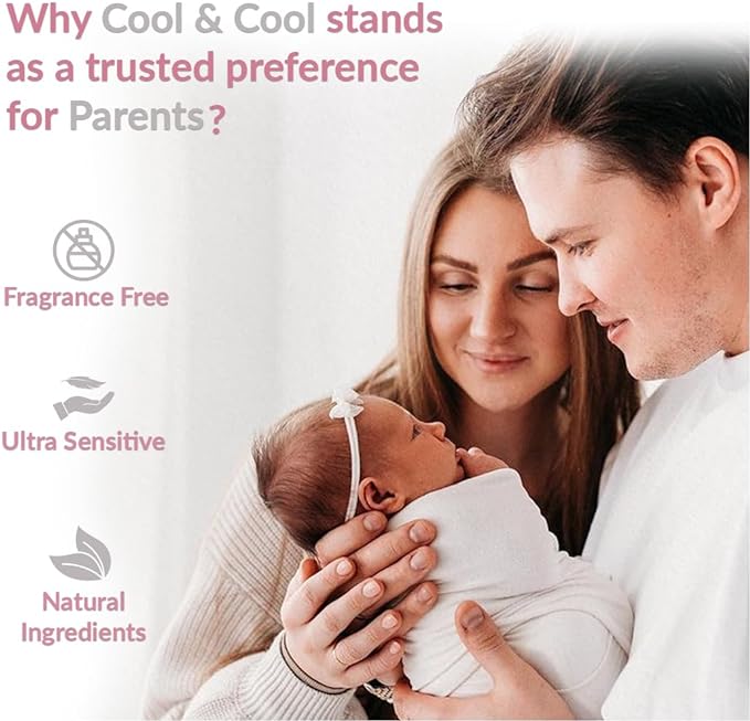 Cool & Cool Baby Water Wipes 64 Cool & Cool Yallatoys
