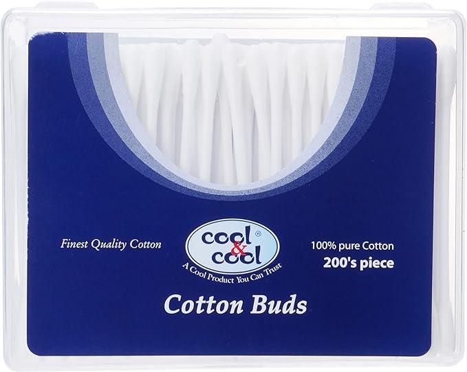 Cool & Cool Cotton Buds Assorted Colours 200's Cool & Cool Yallatoys