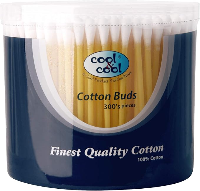 Cool & Cool Cotton Buds Assorted Colours 300's Cool & Cool Yallatoys