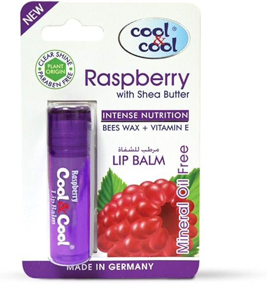 Cool & Cool Lip Balm Raspberry Cool & Cool Yallatoys