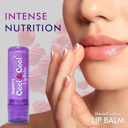 Cool & Cool Lip Balm Raspberry Cool & Cool Yallatoys