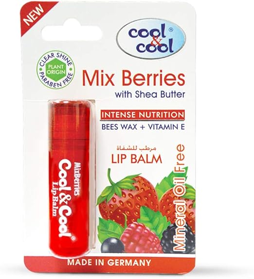 Cool & Cool Lip Balm Mix Berries Cool & Cool Yallatoys